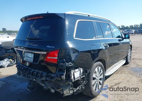 2017 Mercedes-Benz Gls 450 4Matic z USA, uszkodzony, nr VIN 4JGDF6EE5HA832894